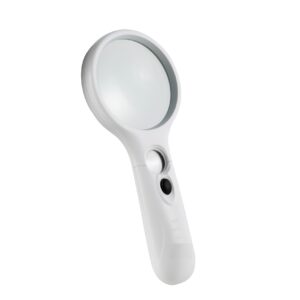Loupe à main avec éclairage    لعدسة يدوية مضيئة